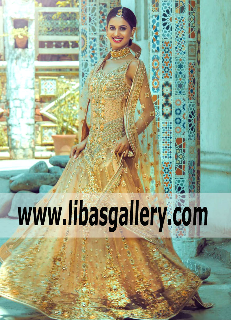 Designer Lajwanti Bridal Collection Clermont Florida USA Lajwanti Anarkali Dresses